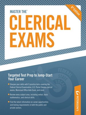 cover image of Master the Clerical Exams